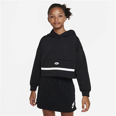 nike hoodie schwarz mädchen|Kapuzenpullis für Mädchen .